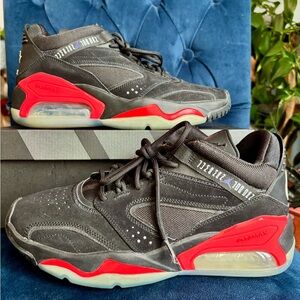 Nike Air Black/Solar Red Men’s Size 10